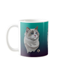 Tasse de chat de Ragdoll Kitty