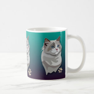 Tasse de chat de Ragdoll Kitty