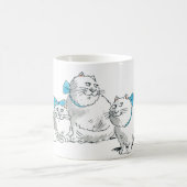 Tasse de chat de "Sheba" (Centre)