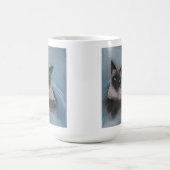 Tasse de chat de Siamese (Centre)