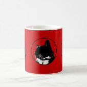 Tasse de chat de smoking (Centre)