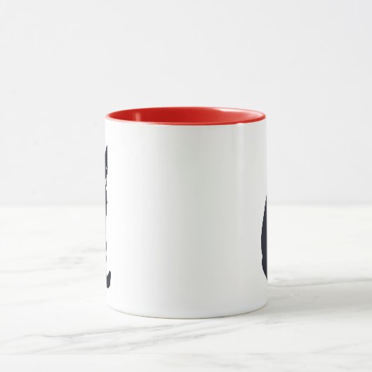 Tasse de chat de smoking (Centre)