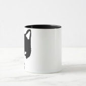 Tasse de chat de smoking (Centre)
