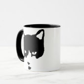 Tasse de chat de smoking (Devant gauche)