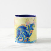 Tasse de chat de Sphynx (Centre)