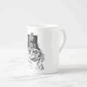 Tasse de chat de Steampunk, Kitty dans le (Devant droit)