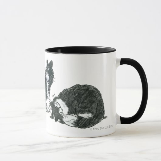 Tasse de chat de "Thomas" (Droite)