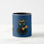 Tasse de chat d'Halloween (Centre)