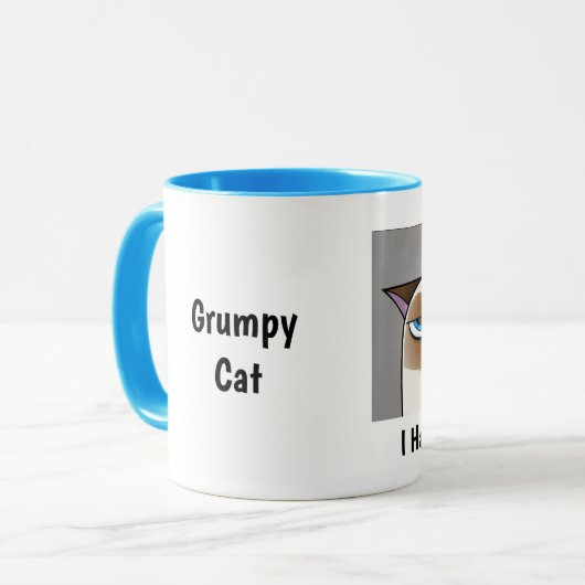 Tasse de chat grumpy (Devant gauche)
