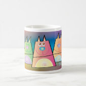 Tasse de chat - les chats de sourire (Centre)