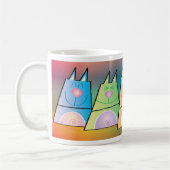 Tasse de chat - les chats de sourire (Gauche)