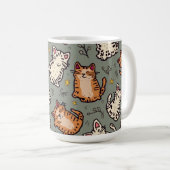 tasse de chat mignon (Devant droit)