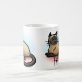 Tasse de chat - motif siamois (Centre)