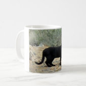 Tasse de chat noir (Devant gauche)