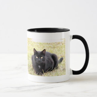 Tasse de chat noir