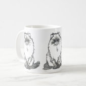 Tasse de chat persan par Nicole Janes (Devant gauche)