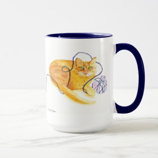 Tasse de chat pour des tricoteuses (Droite)