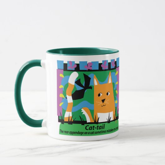 tasse de Chat-queue (Gauche)