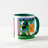 tasse de Chat-queue (Devant droit)