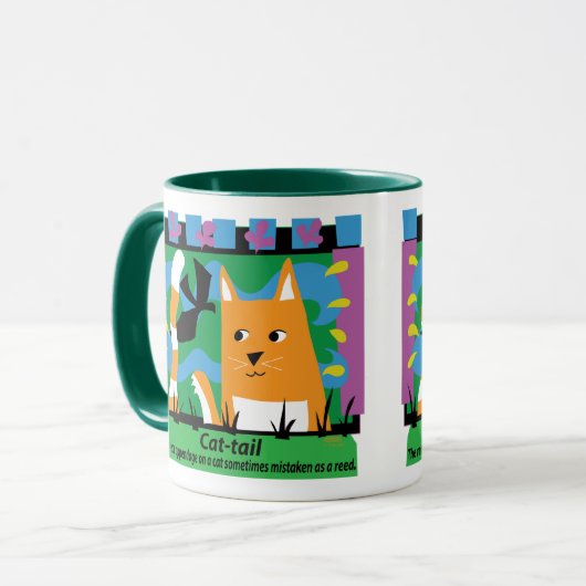 tasse de Chat-queue (Devant gauche)