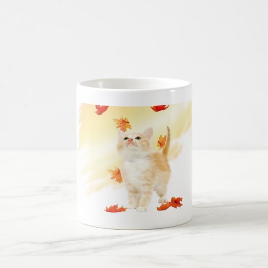 Tasse de chaton d'automne (Centre)