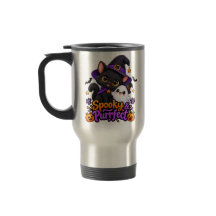 Tasse de chaton Halloween Purrfect & Épouvantable