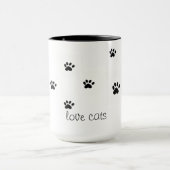 Tasse de chats d'amour (Centre)