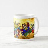 Tasse de chats de danse (Devant droit)
