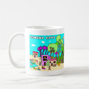 TASSE DE CHATS DE GINGEMBRE