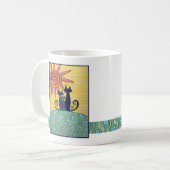Tasse de chats de lever de soleil (Devant gauche)