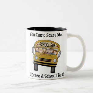 tasse de chauffeur d'autobus scolaire