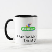 tasse de Cheap.com (Gauche)