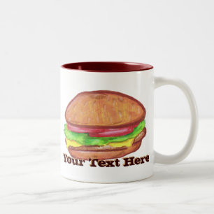 Tasse de cheeseburger