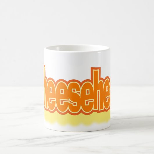 Tasse de cheesehead du Wisconsin (Centre)
