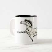 Tasse de cheval d'Appaloosa (Devant gauche)