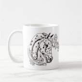 tasse de cheval d'appaloosa (Gauche)