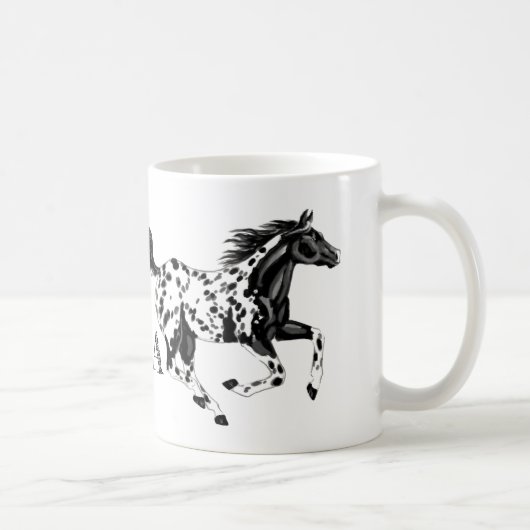 tasse de cheval d'appaloosa (Droite)