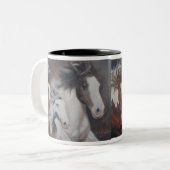 Tasse de cheval de course de gitan (Devant gauche)