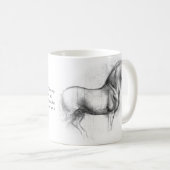 Tasse de cheval de Léonard de Vinci (Devant droit)