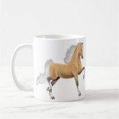 Tasse de cheval de Saddlebred d'Américain de (Gauche)