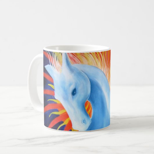 Tasse de cheval d'esprit (Devant gauche)