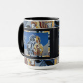 Tasse de cheval, double tasse de cheval, deux (Devant gauche)