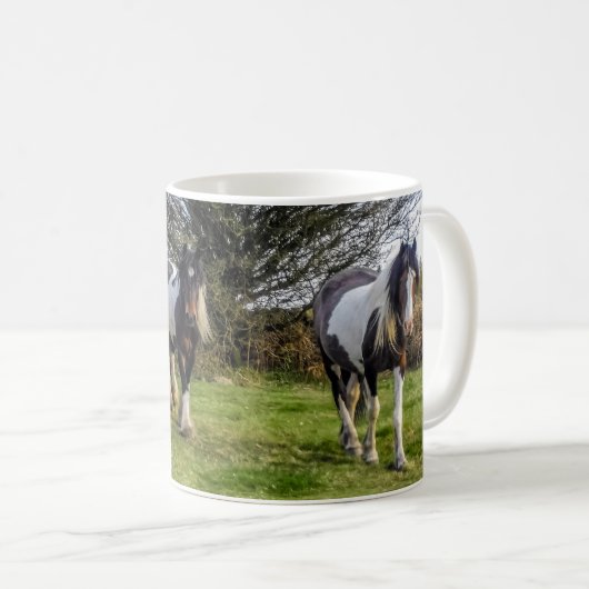 Tasse de chevaux (Devant droit)