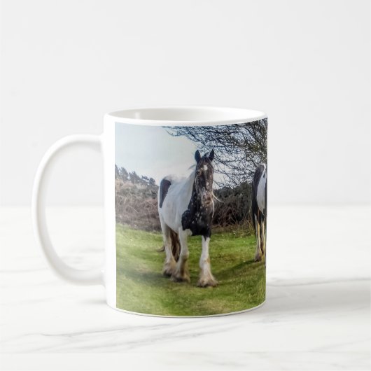 Tasse de chevaux (Gauche)