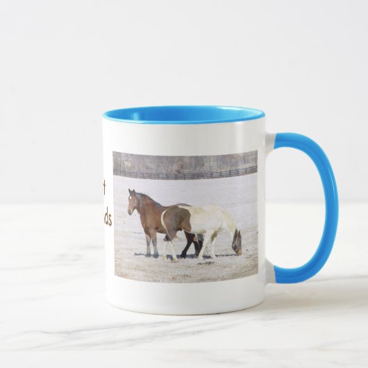 Tasse de chevaux de meilleurs amis (Droite)