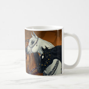 Tasse de chevaux des Rois Arabian de désert