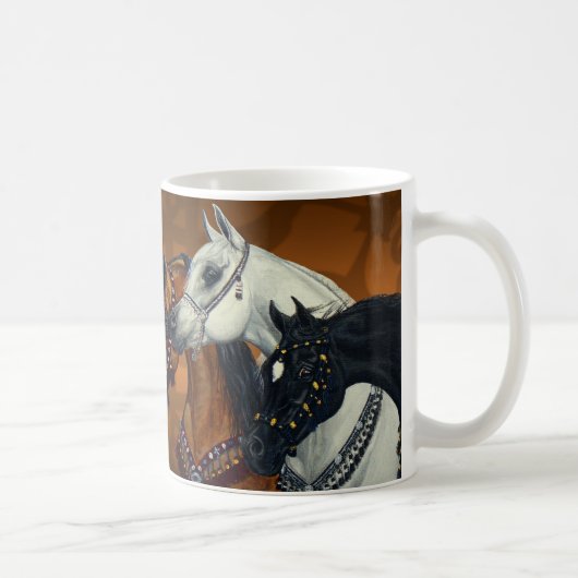 Tasse de chevaux des Rois Arabian de désert (Droite)
