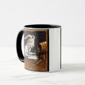 Tasse de chèvre d'amant de bière : Zymologie (Devant gauche)