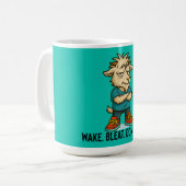 Tasse de chèvre domine bêlement (Devant gauche)