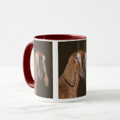 Tasse de chèvre nubienne (Devant gauche)